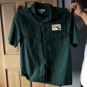 Urban Outfitters Jean Collared top